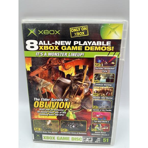 Official Xbox Magazine Xbox Demo Disc December 2005 #51 Castlevania - Picture 1 of 6